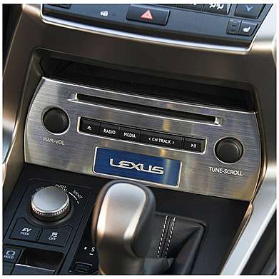 Накладка на панель управления радио для Lexus NX200T NX300H 2015-2020