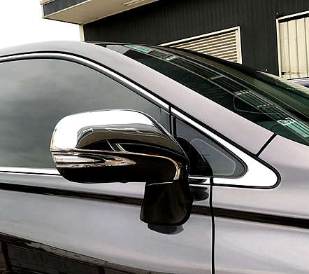 Накладки на зеркала хромированные IDFR 1-LS602-04C для Lexus RX 350 RX 450h 2009-2012