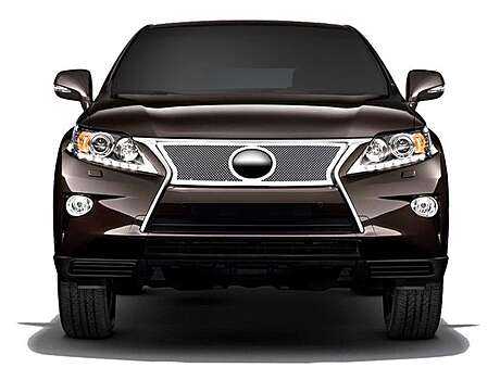 Решетка радиатора стальная Mesh Style для Lexus RX 2013-2015