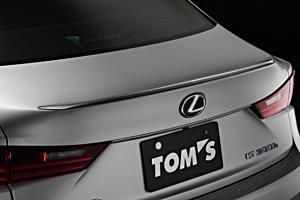 Спойлер крышки багажника Toms для Lexus IS250, IS350, IS300h F-Sport.