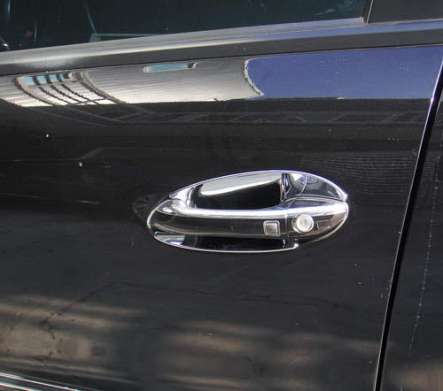 Накладки под ручки дверей хромированные IDFR 1-MB320-06C для Mercedes Benz X164 GL Class 2006-2012