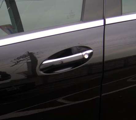 Накладки на ручки дверей хромированные IDFR 1-MB501-07C для Mercedes-Benz W251 R-Class 2010-2015