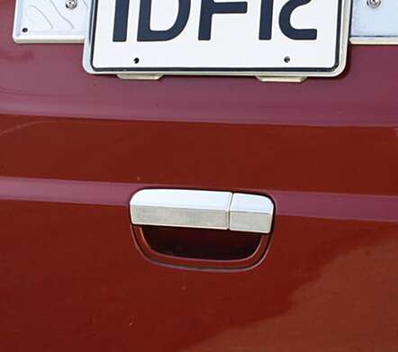 Накладка на ручку двери багажника хромированная IDFR 1-MB701-07C для Mercedes-Benz W639 V-Class 2005-2011