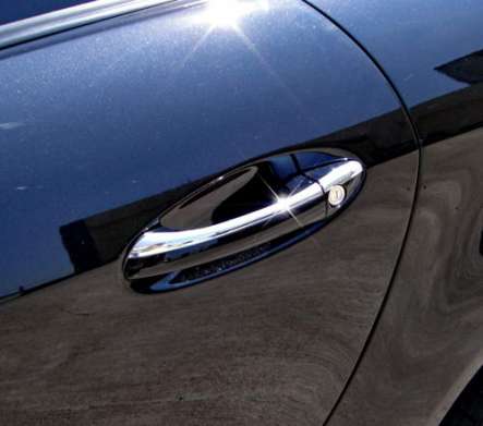 Накладки на ручки дверей хромированные IDFR 1-MB681-05C для Mercedes R171 SLK-Class 2004-2011