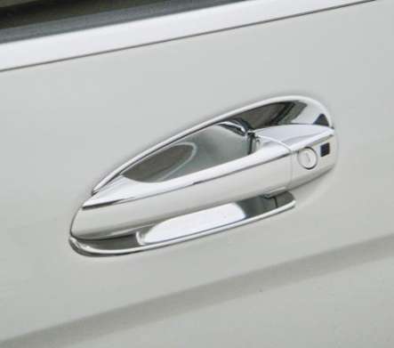 Накладки под ручки хромированные IDFR 1-MB004-07C для Mercedes Benz W176 A-Class 2012-2018
