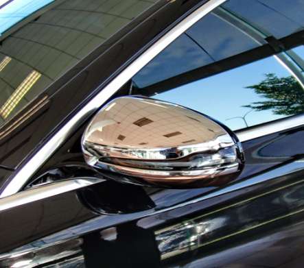 Накладки на зеркала хромированные IDFR 1-MB174-04C для Mercedes Benz C238 E-Coupe 2017-2021