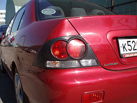 Накладки на задние фонари Mitsubishi Lancer IX 2004-2007