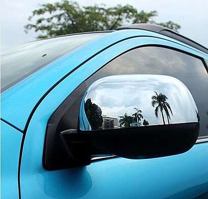 Накладки на зеркала хромированные для Mitsubishi ASX RVR 2010-2012