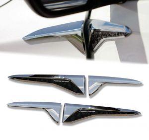 Накладки на передние крылья и двери хромированные для Mitsubishi Pajero Montero Sport 2016-