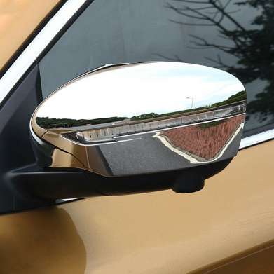 Накладки на зеркала хромированные для Nissan Murano 2015-2018