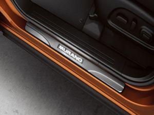 Накладки на пороги с подсветкой оригинал для Nissan Murano Z52 2015-