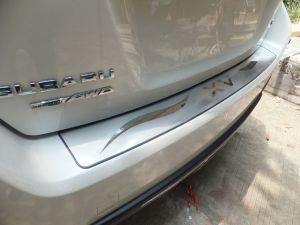 Накладка на задний бампер для Subaru XV 2012-2014