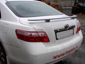 Спойлер под покраску на крышку багажника, для авто Toyota Camry 2006-2011