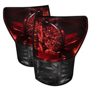 Задняя оптика диодная красная с темными вставками для Toyota Tundra 2007-2013