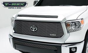 Комплект стальных решеток 3 части под логотип T-Rex для Toyota Tundra 2014-