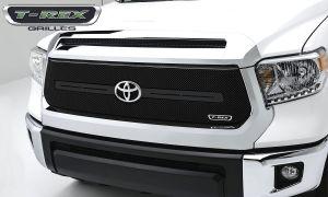 Решетка радиатора черная сетка под логотип T-Rex для Toyota Tundra 2014-