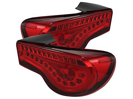 Задняя оптика диодная красная Spyder для TOYOTA GT 86 2012-