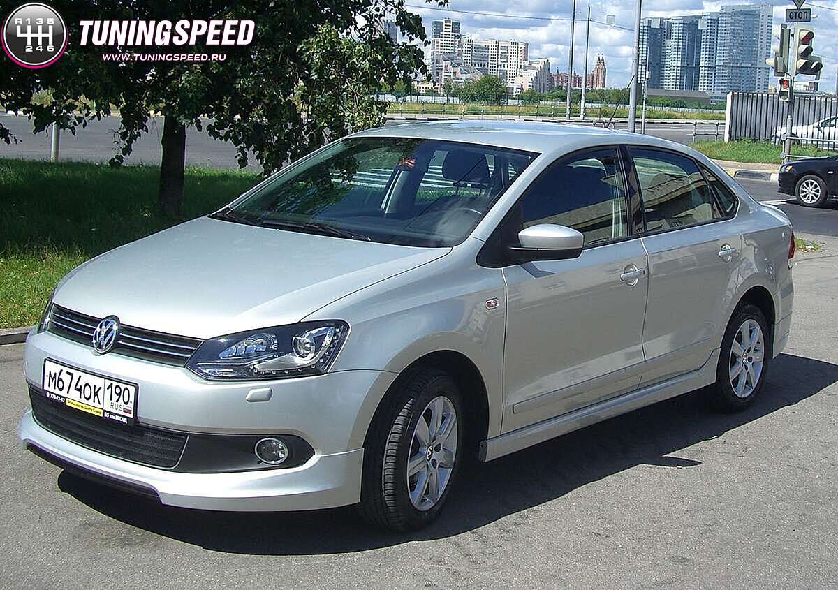 Пороги под покраску комплект 2шт. MV-Tuning для Volkswagen Polo Sedan  2010-2019 / Тюнинг автомобилей Volkswagen в Санкт-Петербурге. / Тюнинг  автомобилей Volkswagen Polo в Санкт-Петербурге. / TUNINGSPEED.RU