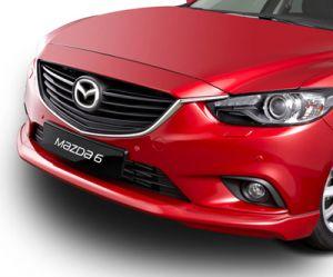 Накладка переднего бампера оригинал для Mazda 6 Saloon 2013- 