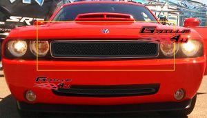 Решетка радиатора черная Mesh style для Dodge Challenger 2009-2014