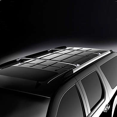 Поперечины на штатные рейлинги цвет черный GM 12499282 для Cadillac Escalade 2015-