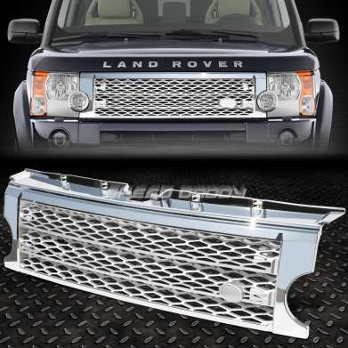 Решетка радиатора хромированная для Land Rover Discovery LR3 2005-2009