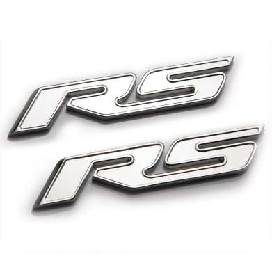 Эмблемы RS хромированные оригинал для Chevrolet Camaro 2010-2014