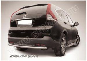 Защита заднего бампера труба диам.57мм, нержавейка, для авто Honda CR-V 2012-