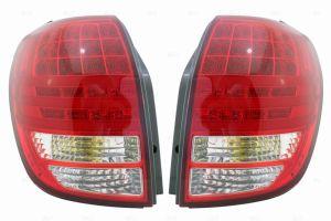 Задние светодиодные фары для Chevrolet Captiva 2012+ Red/Clear