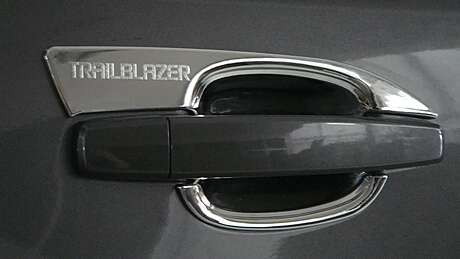 Накладки под ручки дверей хромированные для Chevrolet Holden Trailblazer 2013-2019