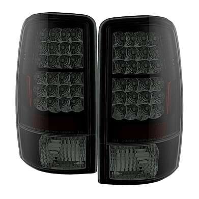 Задняя оптика диодная темная Spyder 5078001 для Chevrolet Suburban / Tahoe 1500 / 2500 2000-2006