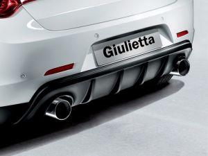 Насадки на глушитель Twin Pipe оригинал для Alfa Romeo Giulietta