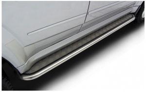 Подножки с листом, лист алюминий, окантовка нержавейка диам.42мм, для авто Great Wall Hover H5 2011-
