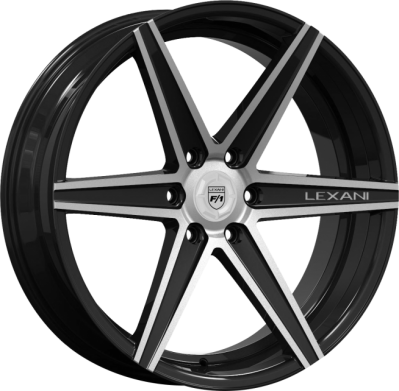 Колесные диски Lexani Concave Sport Series Savage-6 MACHINE AND BLACK