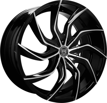 Колесные диски Lexani Concave Sport Series Matisse BLACK/MACHINE
