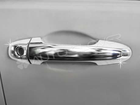 Накладки на ручки дверей хромированные Autoclover D886 для Toyota RAV 2015-