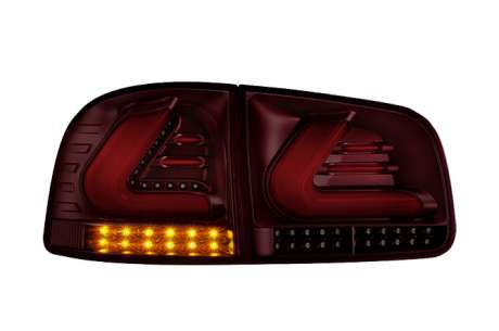 Задняя оптика диодная темно-красная LH 60-1366SR для Volkswagen Touareg 2002-2010