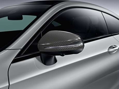 Корпуса зеркал под карбон оригинал A205811010 для Mercedes X253 GLC-Сlass 2015-