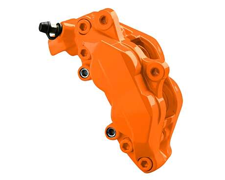 FT2183 FOLIATEC Краска для суппортов, Оранжевый неоновый глянец (Foliatec Neon Orange) 