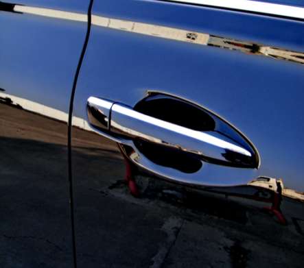 Накладки на ручки дверей хромированные IDFR 1-LS202-05C для Lexus GS 2012-