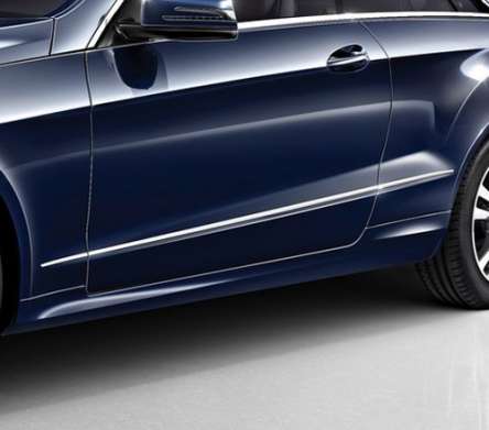 Накладки на двери хромированные IDFR 1-MB173-08C для Mercedes-Benz W207 Coupe 2013-2016
