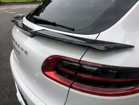 Спойлер средний на крышку багажника карбоновый JSKPCMC14016 для Porsche Macan 2014-2020