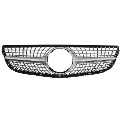 Решетка радиатора Diamond Silver для Mercedes Benz E Coupe C207 2014-2016