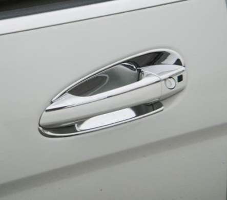 Накладки на ручки дверей хромированные IDFR 1-MB107-06C для Mercedes Benz C-Class W204 Wagon 2007-2014