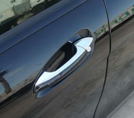 Накладки на ручки дверей хромированные IDFR 1-MB106-06C для Mercedes Benz C-Class W204 Sedan 2007-2011