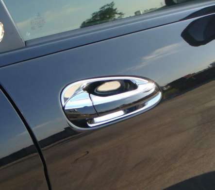 Накладки под ручки дверей хромированные IDFR 1-MB109-07C для Mercedes Benz C-Class W204 Sedan 2011-2013