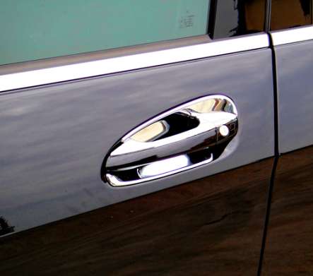 Накладки под ручки дверей хромированные IDFR 1-MB321-06C для Mercedes-Benz X166 GL 2012-2016