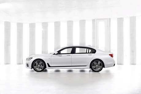Накладки на двери и воздуховоды передних крыльев M Sport оригинал для BMW G12 2015- 