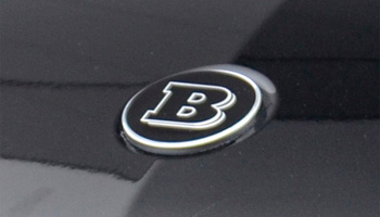 Эмблема Brabus на капот для Mercedes E63 W213 (оригинал, Германия)