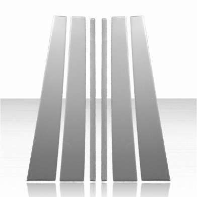 Накладки на стойки дверей стальные 6 шт. Auto Reflections ARFP025 для Lincoln Navigator 2007-2016